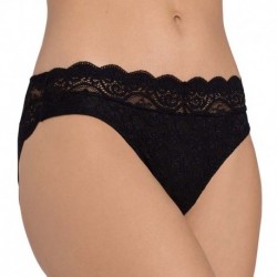 TRIUMPH slip mutandina AMOURETTE 300 MAGIC WIRE TAI 02 elastica pizzo NERO