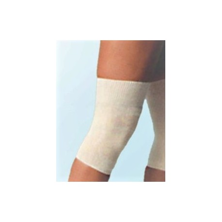 MEDIMA PAIO GINOCCHIERE lana angora MAXI TAGLIE M307 misure grandi NATURALE silicone antiscivolamento