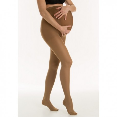 MODASANA SANAGENS calze riposanti COLLANT gestante PREMAMAN 70 DEN maglia rete 12/15mmHg maternità