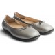 HAFLINGER scarpa donna pelle morbidissima BALLERINA TIA 451002 plantare SILVER
