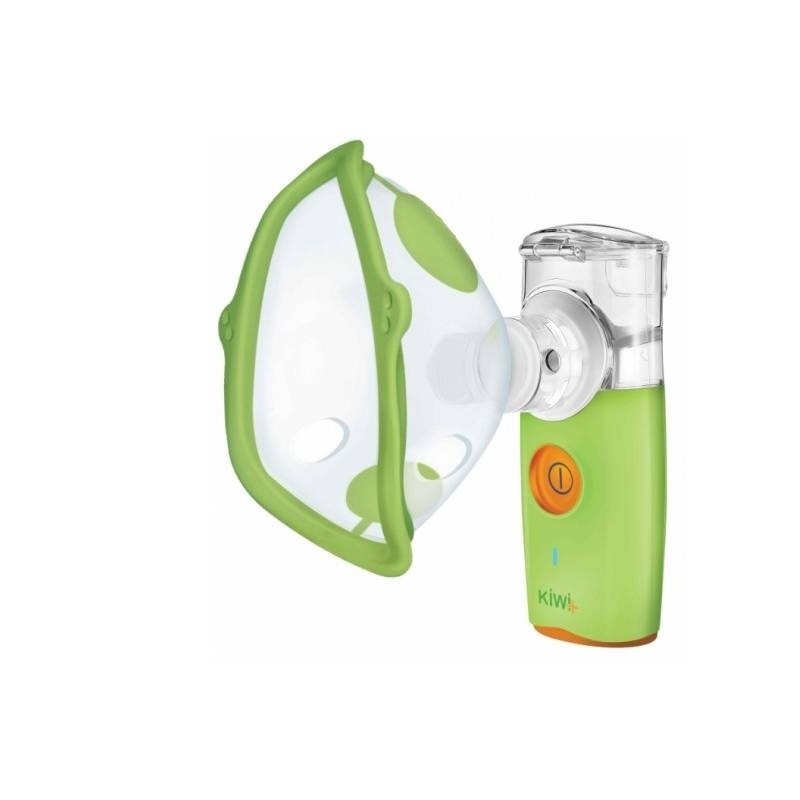 CAMI aerosol mesh KIWI+ silenzioso compatto portatile batterie 2 mascherine  borsa