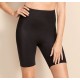 TRIUMPH guaina con gamba BECCA EXTRA HIGH+COTTON PANTY L contenitiva NERO modellante liscia