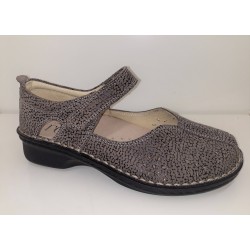 LOREN scarpe traforate sandali decolte M2313 plantare estraibile BORBONESE TAUPE