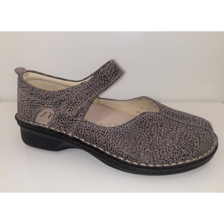 LOREN scarpe traforate sandali decolte M2313 plantare estraibile BORBONESE TAUPE