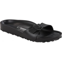 BIRKENSTOCK Ciabatte MADRID EVA 128161 BLACK NERO pianelle gomma leggerissima 1 fibbia