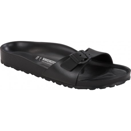 BIRKENSTOCK Ciabatte MADRID EVA 128161 BLACK NERO pianelle gomma leggerissima 1 fibbia