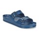 BIRKENSTOCK Ciabatta donna ARIZONA EVA 129433 Navy gomma leggerissima 2 fibbie