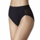 JANIRA slip modellante VENTRE PIATTO SHAPE COTTON BAND contenitivo cotone NERO