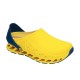 SCHOLL zoccolo professionale lavoro EVOFLEX GIALLO/BLU scarpa gomma cinturino plantare estraibile