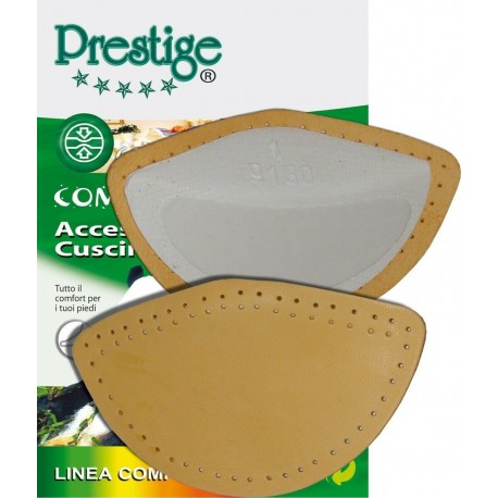 PRESTIGE Arcoplantare A51 supporto ortopedico anatomico in pelle per l’arco del piede autoadesivo - paio