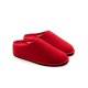 LOWENWEISS pantofole ciabatte feltro lana DIVA tirolesi plantare estraibile ROSSO zeppa 