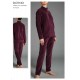 RAGNO Tuta Ciniglia di cotone DC11NO completo collo alto con zip BLU o BORDEAUX