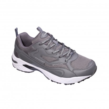 SCHOLL scarpa ginnastica sportiva unisex SPRINTER SNAP grigio ANTRACITE lacci plantare Biomech. 