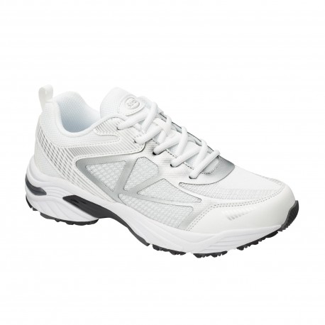 SCHOLL scarpa ginnastica sportiva SPRINTER NET plantare Biomechanics BIANCO/ARGENTO