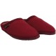 HAFLINGER pantofole unisex ALASKA MARBLE 61110042 PAPRICA lana cotta suola feltro ROSSO