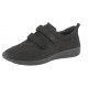 SANAGENS scarpe morbidissime pelle nabuk WASH SOFT 100 plantare estraibile lavabile strappi NERO SCHWARZ