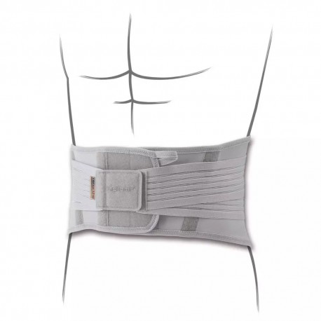 TENORTHO busto ortopedico semirigido sacroiliaco AGILOMB TO1106 fibra carbonio stecche tiranti strappo
