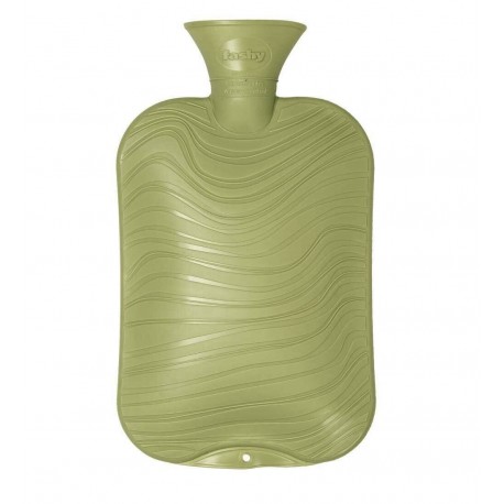 FASHY borsa acqua calda F6461 onde VERDE boule tappo antiperdita 2 litri