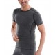 MEDIMA Maglia termica uomo Natursport MEZZA MANICA LANA ANGORA 40% e COTONE 60% MA3996 MA3941 GRIGIO ASFALTO 