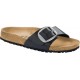 BIRKENSTOCK ciabatte pianelle MADRID BIG BUCKLE 1015315 Birko Flor Graceful NERO LICORICE 1 fibbia