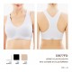 RAGNO reggiseno top sportivo da infilare BRASSIERE BIO COTTON DB77FD cotone BIANCO e NERO