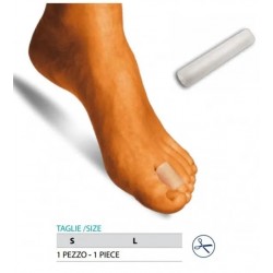 ORIONE GEL TUBE G206 Tubo ritagliabile lungo 15cm in gel proteggi dita misure S - L 