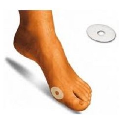 ORIONE ovali con foro G208 PARACALLI ADESIVI INVISIBILI in gel riutilizzabili 6 pezzi