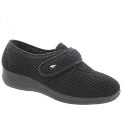 PODOLINE scarpa microforata riabilitativa BIBBIENA elasticizzata setaflex NERO strappo