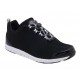 Dr SCHOLL scarpa estiva sportiva sneaker WIND STEP NERO GLITTER plantare memory leggera