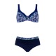 TRIUMPH costume due pezzi con ferretto BOARDWALK BEACH TW bikini BLU coppa D 
