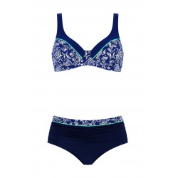 TRIUMPH costume due pezzi con ferretto BOARDWALK BEACH TW bikini BLU coppa D 