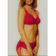 TRIUMPH costume due pezzi con ferretto VENUS ELEGANCE TW bikini ROSSO cup D 