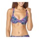 TRIUMPH costume bikini con ferretto MIX & MATCH W+MIDI coppa C ZEBRA FIORI FUXIA