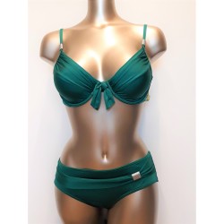 TRIUMPH costume bikini con ferretto ABSTRACT DIAMOND W+MIDI coppa B VERDE SMERALDO
