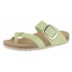 SANAGENS ciabatte infradito pianelle fibbia sughero MASAI SOFT 42 VERDE plantare morbido 
