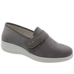 PODOLINE scarpa elasticizzata riabilitativa NOCARA setaflex STRETCH GRIGIO 1 strappo
