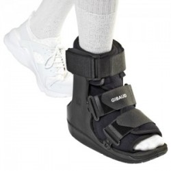 Dr.GIBAUD ortho 0631 WALKER EQUALIZER BASSO Tutore ortopedico fisso per tibio-tarsica NERO new