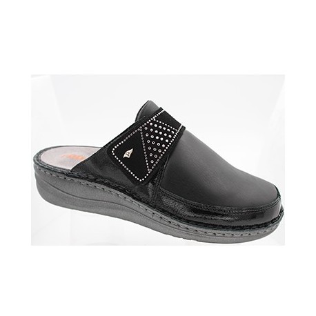 PODOLINE Ciabatte automodellanti CANEPINA predisposte plantare estraibile NERO strappo 