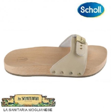 PESCURA SCHOLL PESCURA FLAT HEEL ORIGINAL Sabbia Bioprint Zoccoli