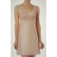 JANIRA sottoveste CHARM GRETA COMBI IM raso pizzo spalline regolabili NUDO DUNE
