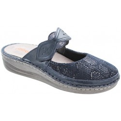 PODOLINE Ciabatte automodellanti PESCATE predisposte plantare estraibile BLU strappo 