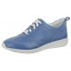 SANAGENS scarpe donna WASH 120 lacci plantare estraibile BLUETTE pelle nappa traforata lavabile
