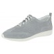 SANAGENS scarpe WASH 511 lacci plantare estraibile GRIGIO pelle camoscio traforata lavabile