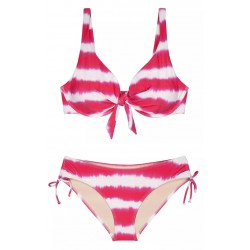 TRIUMPH costume bikini a vela con ferretto SUMMER FIZZ W+MIDI coppa D CORALLO FIAMMATO
