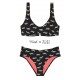 TRIUMPH costume 2pezzi senza ferretto FLEX SMART SUMMER bikini NERO imbottitura estraibile 