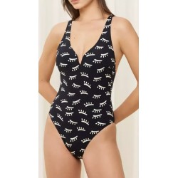 TRIUMPH costume intero senza ferretto FLEX SMART SUMMER imbottitura estraibile NERO