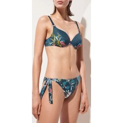 TRIUMPH costume bikini imbottito con ferretto BOTANICAL LEAF WP coppa B OTTANIO 