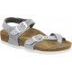 BIRKENSTOCK KIDS sandali infradito cinturino attorno alluce TAORMINA MAGIC GALAXY SILVER 371553