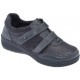 BENEXA morbide scarpe pelle elasticizzate 9095 GRIGIO 2 strappi plantare sottopiede estraibile 