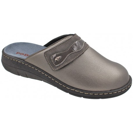 PODOLINE Ciabatte automodellanti CAMERANA predisposte plantare estraibile GRIGIO PIOMBO strappo 